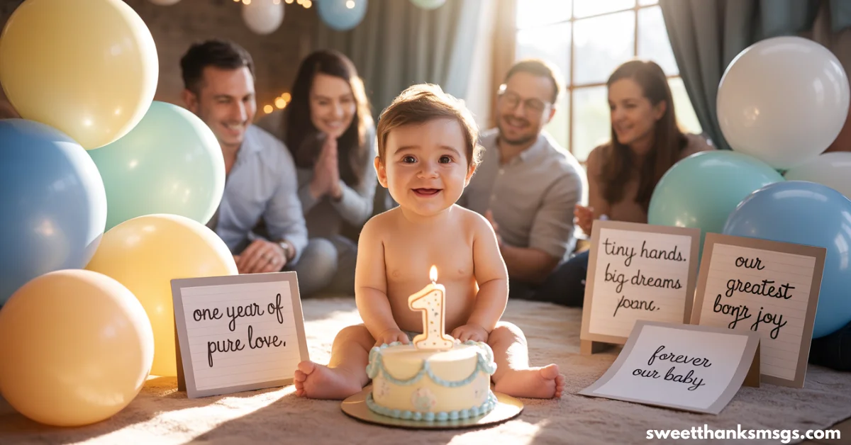 Best Emotional Quotes for a Baby Boy Turning One