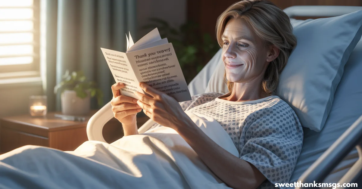 Thank You Messages for Prayers During Illness