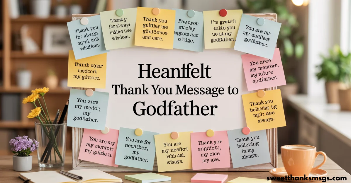 Heartfelt Thank You Message To Godfather