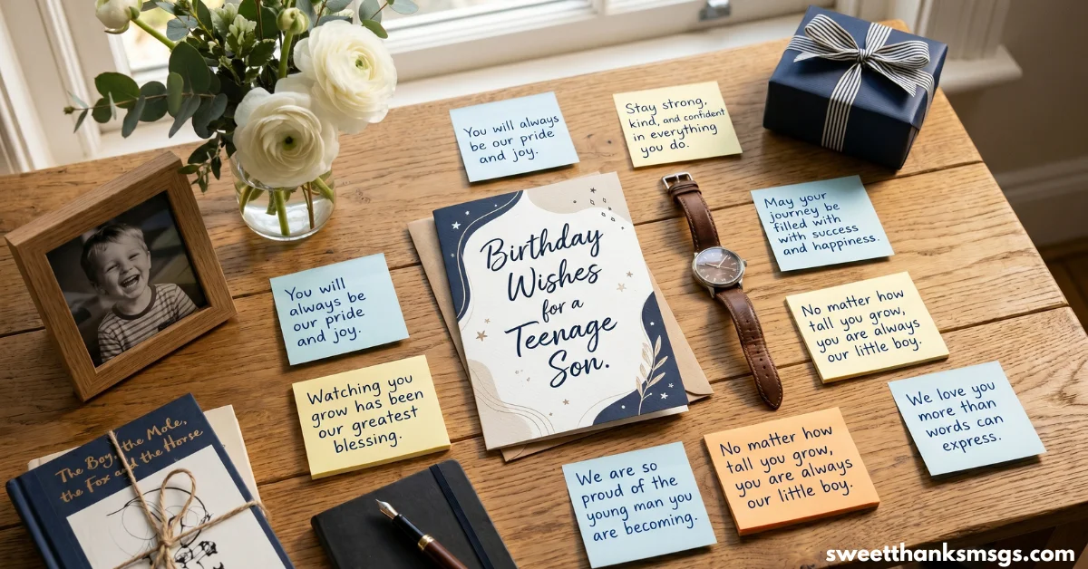 Birthday Wishes for a Teenage Son