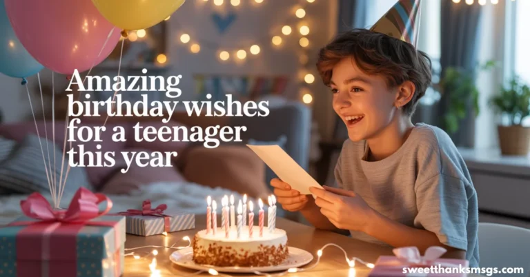 Amazing Birthday Wishes for a Teenager This Year