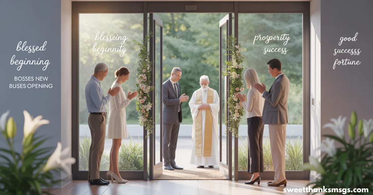 Blessings for New Business Opening