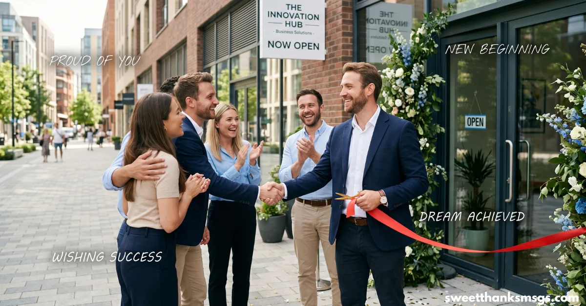 Heartfelt Wishes for Friends Opening a New Business
