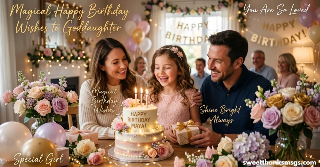 Magical Happy Birthday Wishes to Goddaughter