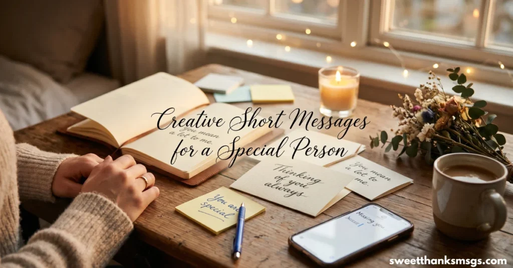 Creative Short Messages for a Special Person