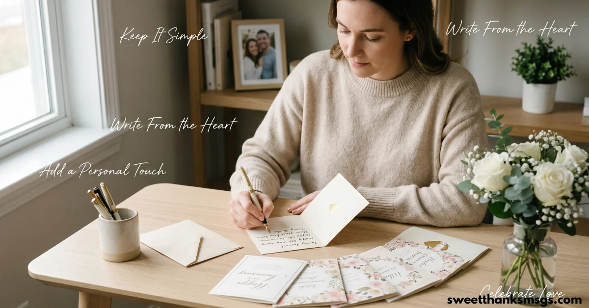 How to Write Meaningful Short Anniversary Wishes 