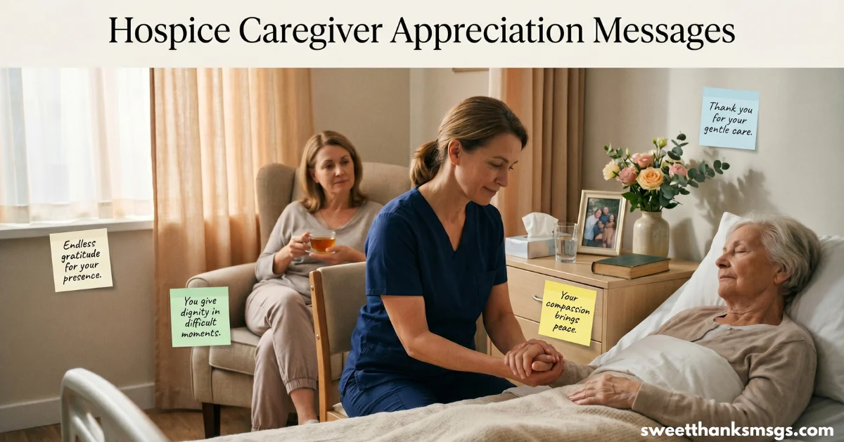 Hospice Caregiver Appreciation Messages