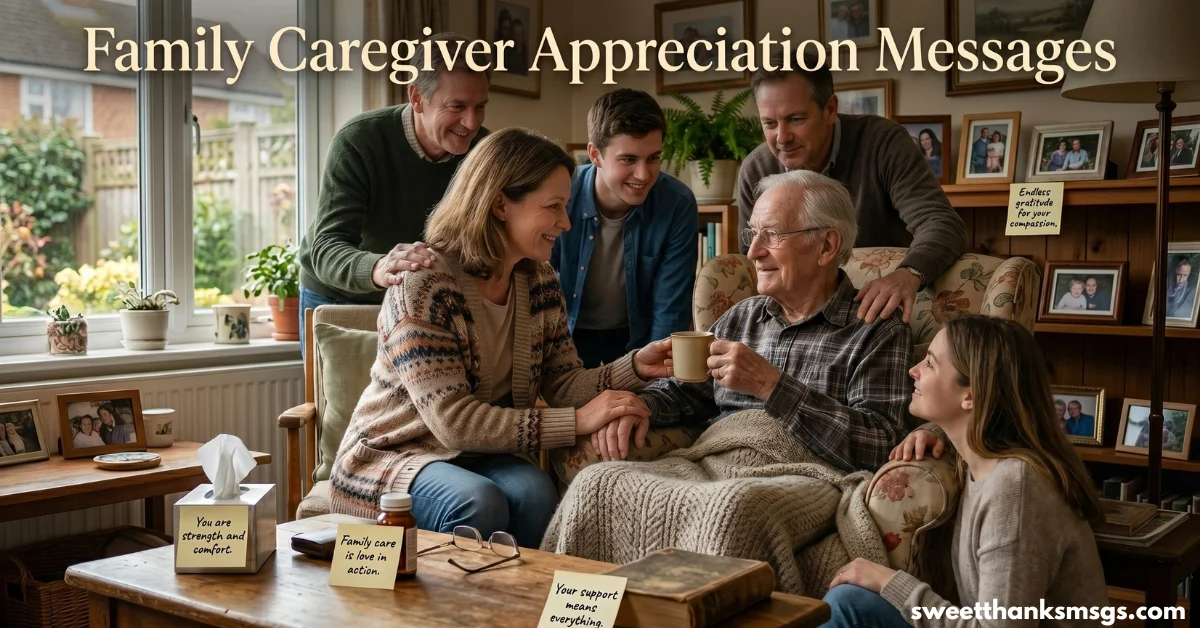 Family Caregiver Appreciation Messages