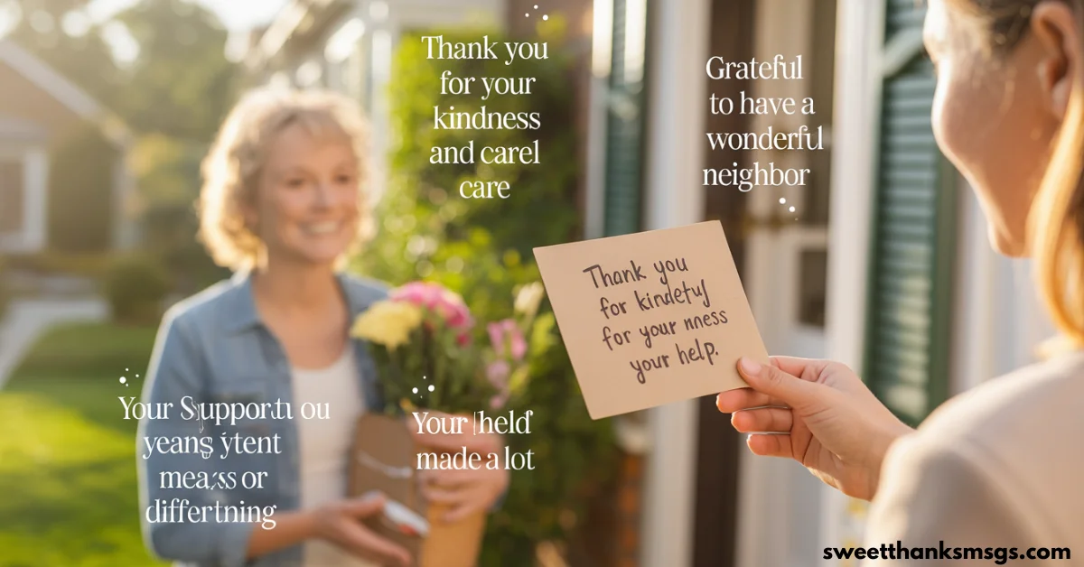 Thank You Messages for Friendly Gestures