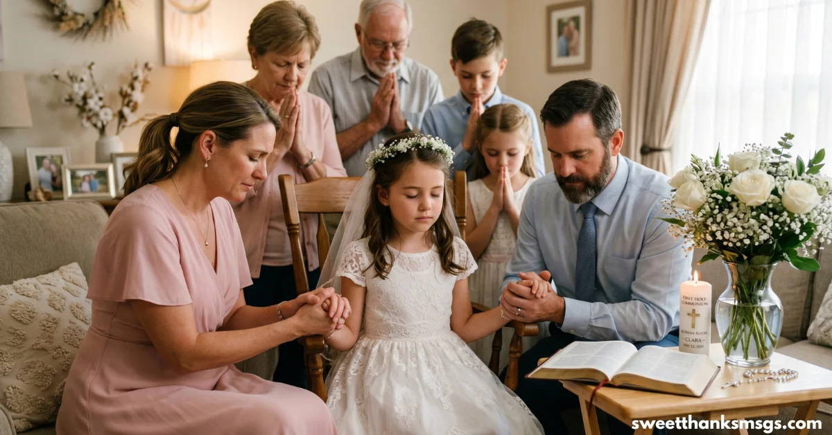 How Families Can Make First Communion More Meaningful