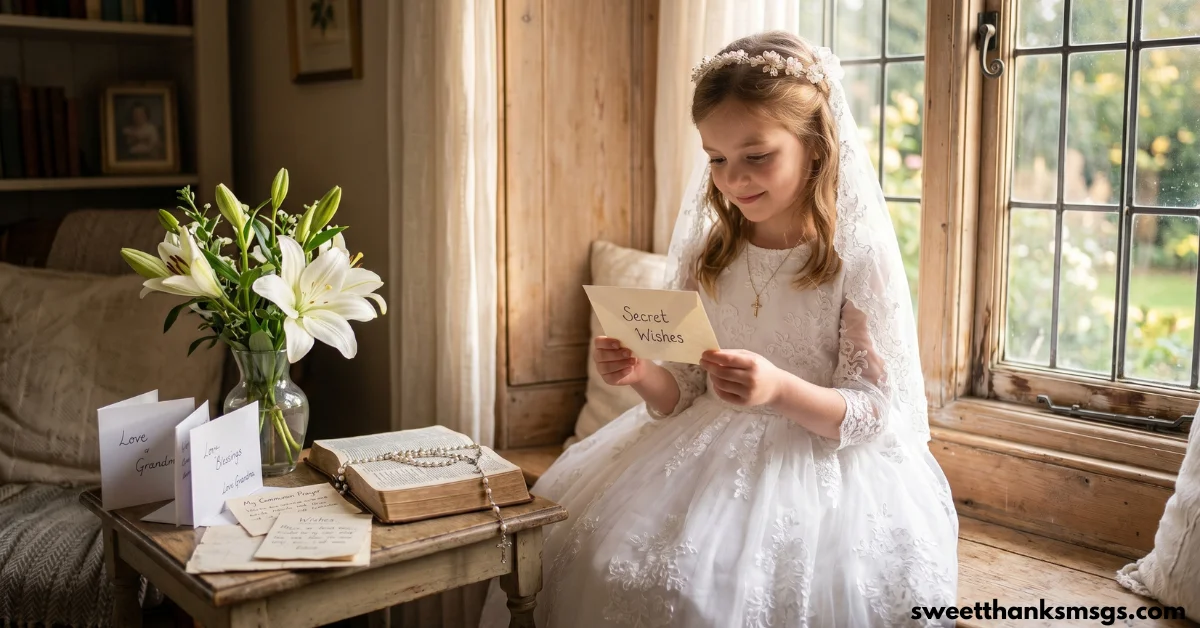The Emotional Value Behind Secret First Communion Wishes