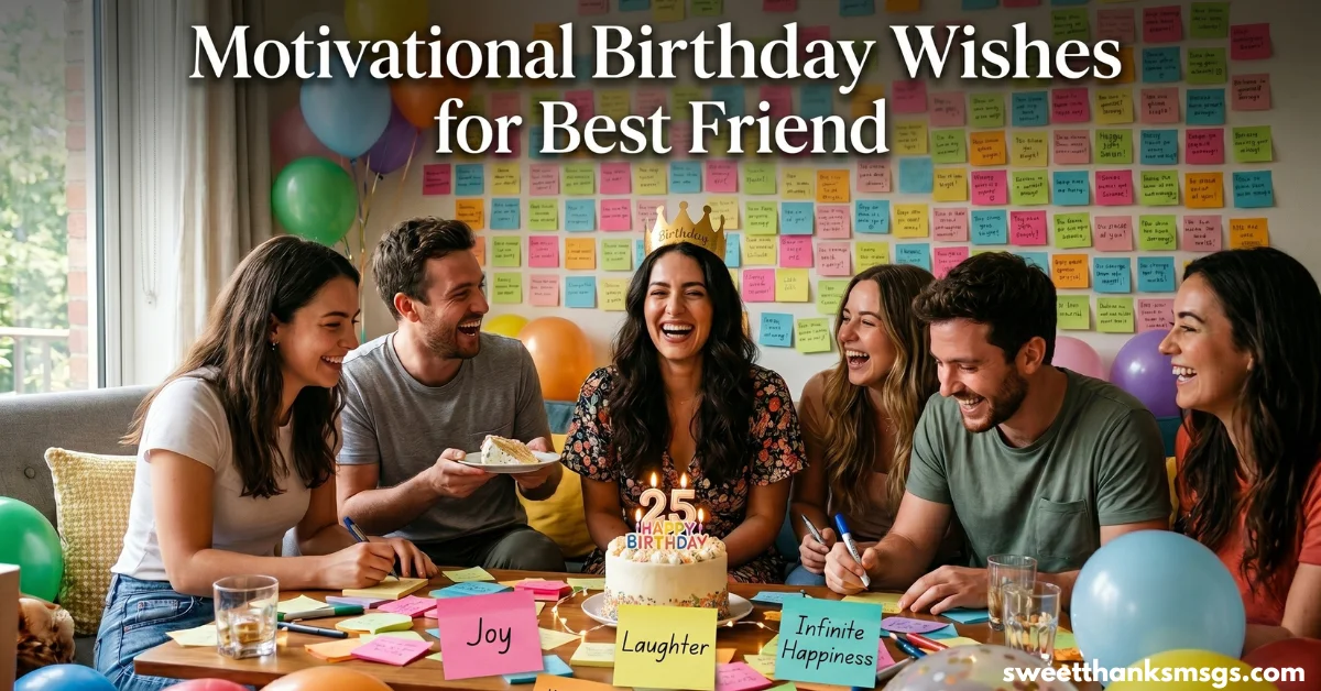 6. Motivational Birthday Wishes for Best Friend