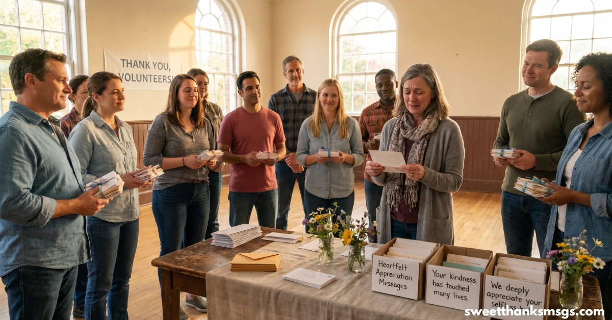 Heartfelt Appreciation Messages for Helpful Volunteers