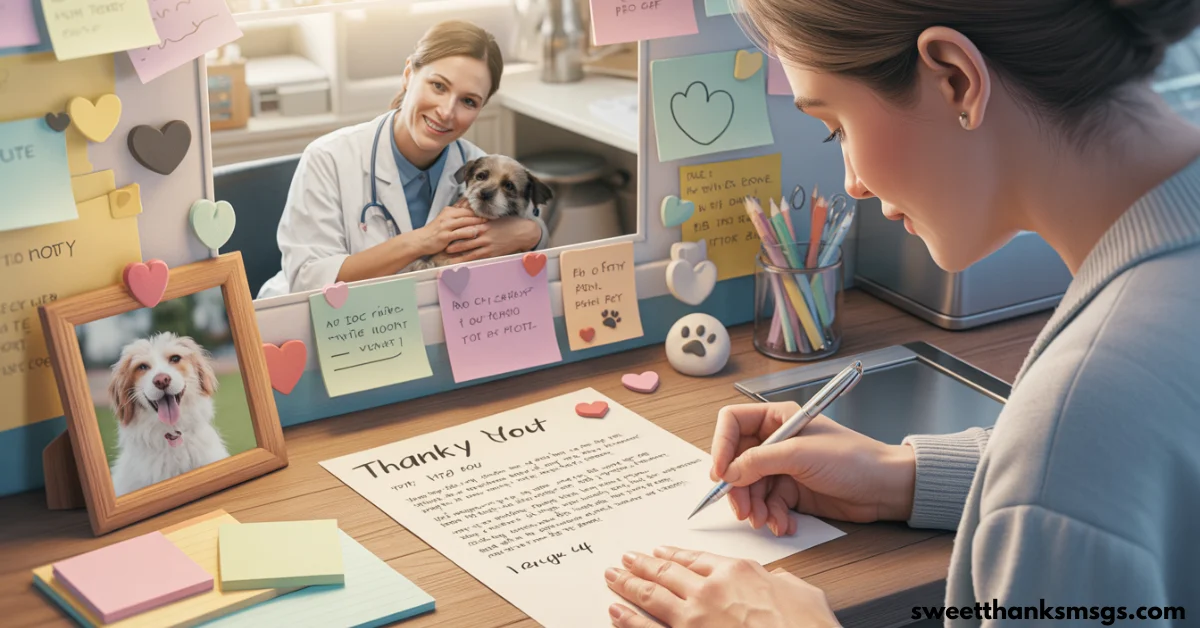 How to Write a Sweet Thank You Letter to Veterinarians