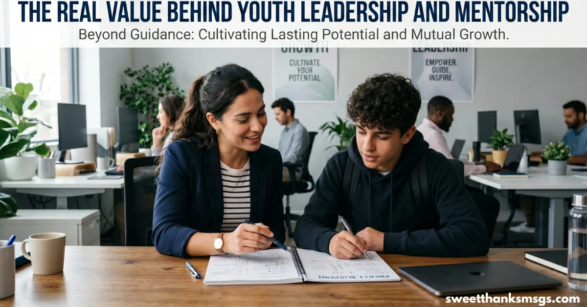 The Real Value Behind Youth Leadership and Mentorship