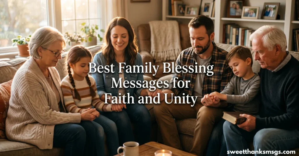 Best Family Blessing Messages for Faith and Unity