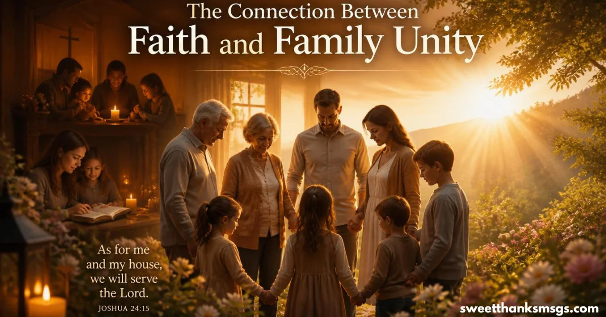The Connection Between Faith and Family Unity
