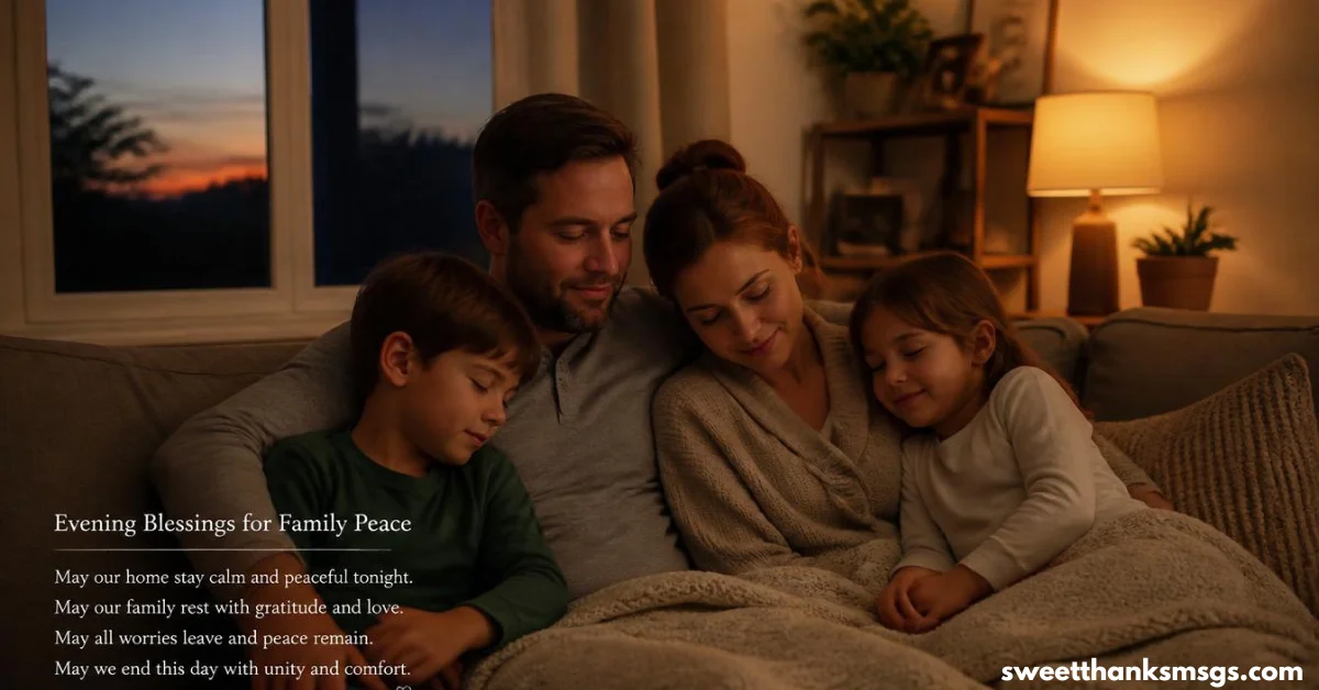 Evening Blessings for Family Peace