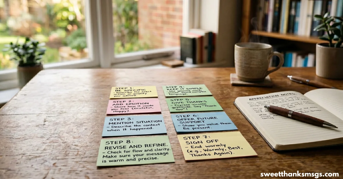 How to Write Deep Appreciation Messages Effectively