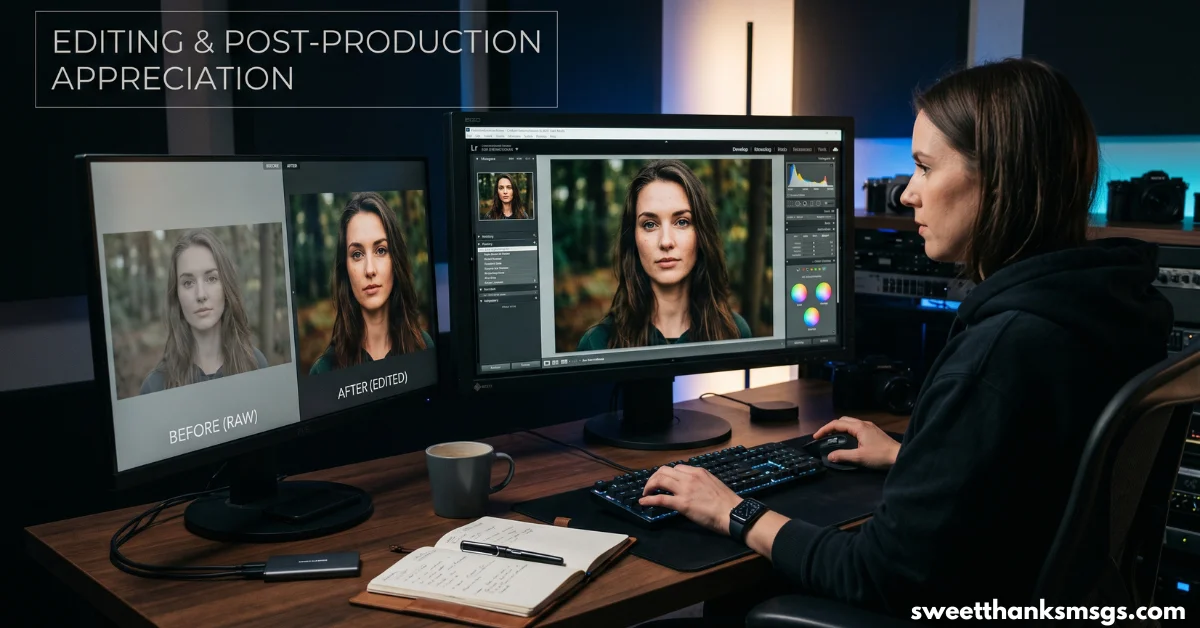 9. Editing & Post-Production Appreciation 