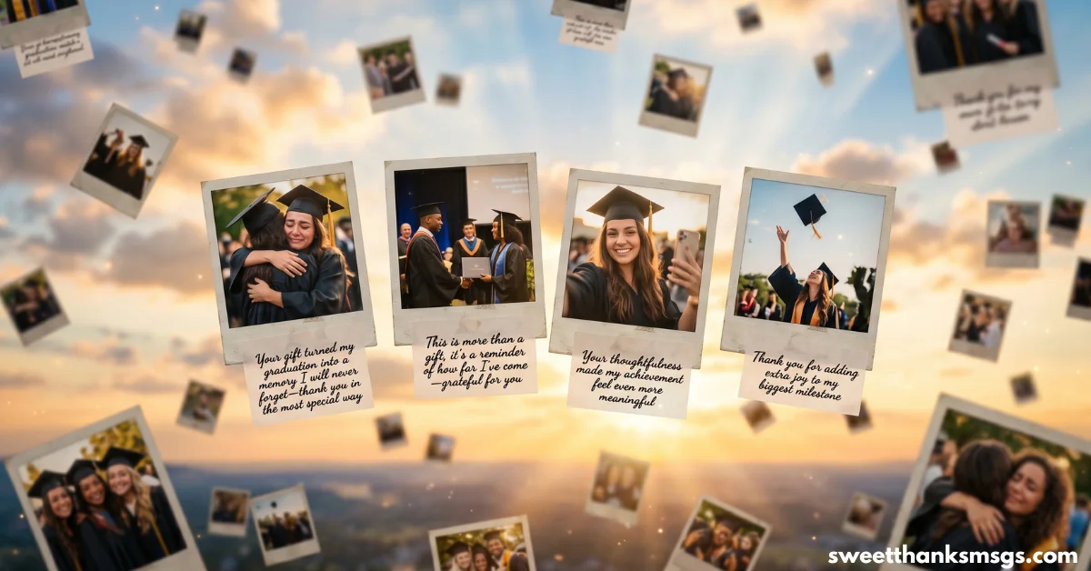 Unique Thank You Messages for Graduation Gifts