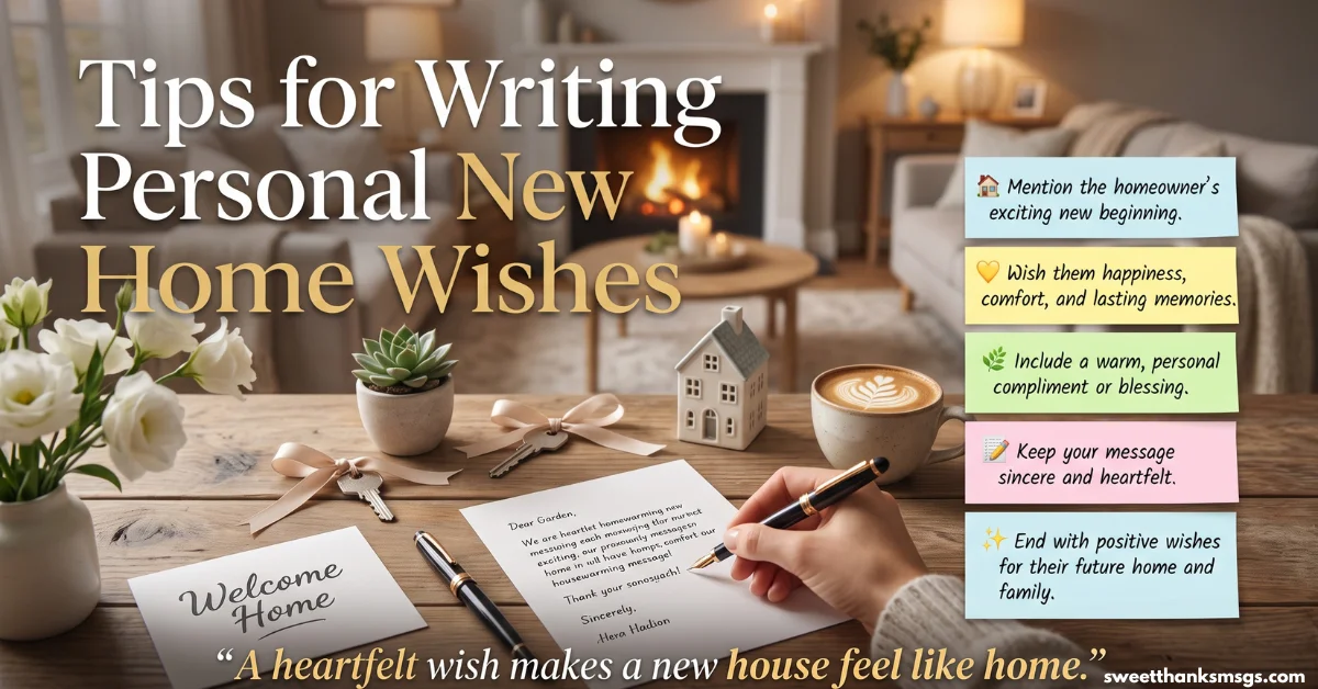 100 Perfect New Home Wishes to Share Today Tips for Writing Personal New Home Wishes