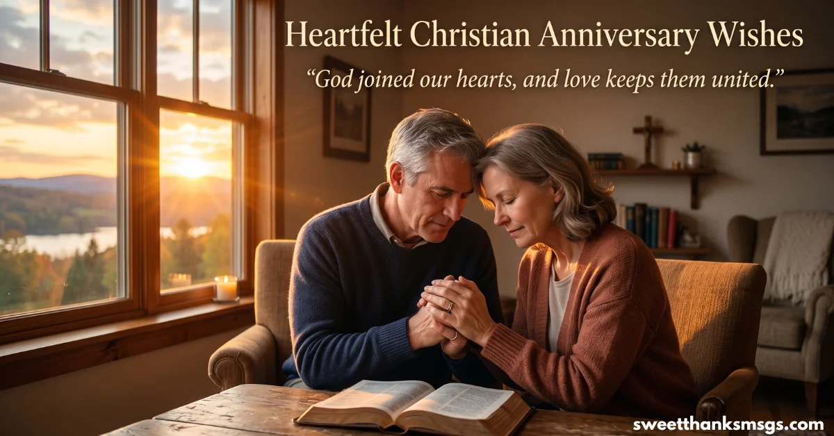 2. Short Christian Anniversary Wishes