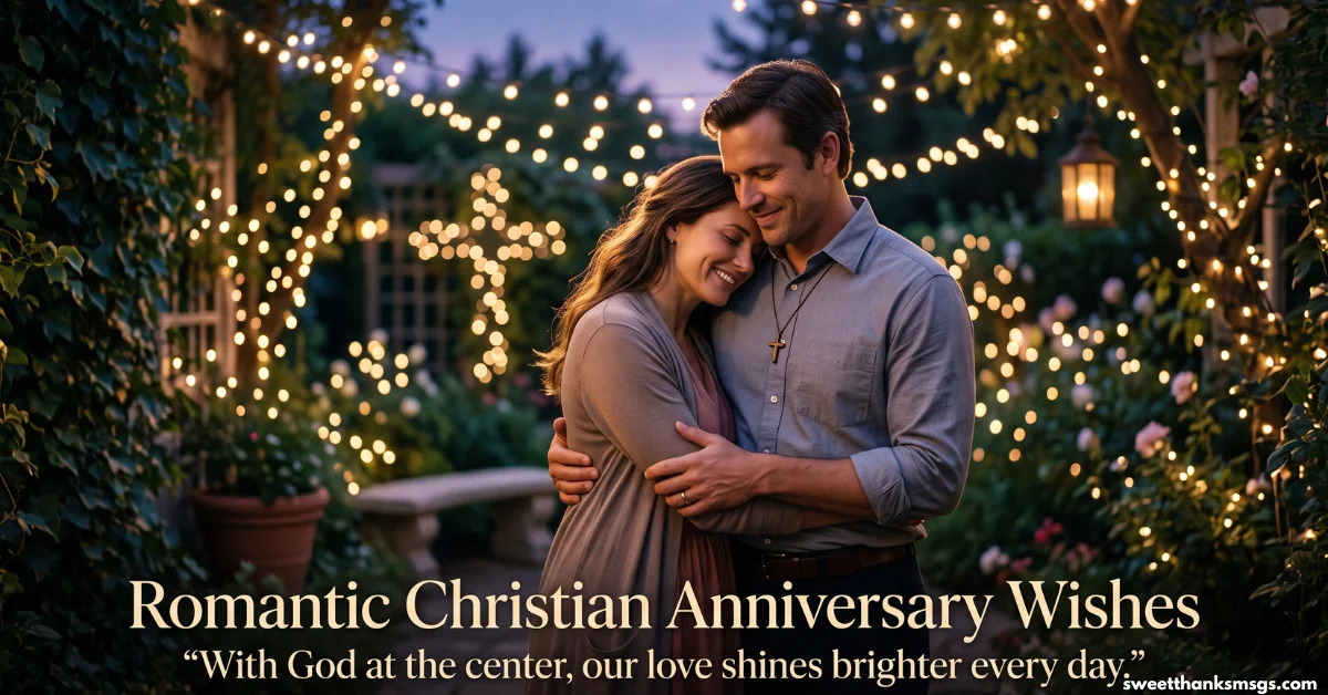 4. Romantic Christian Anniversary Wishes