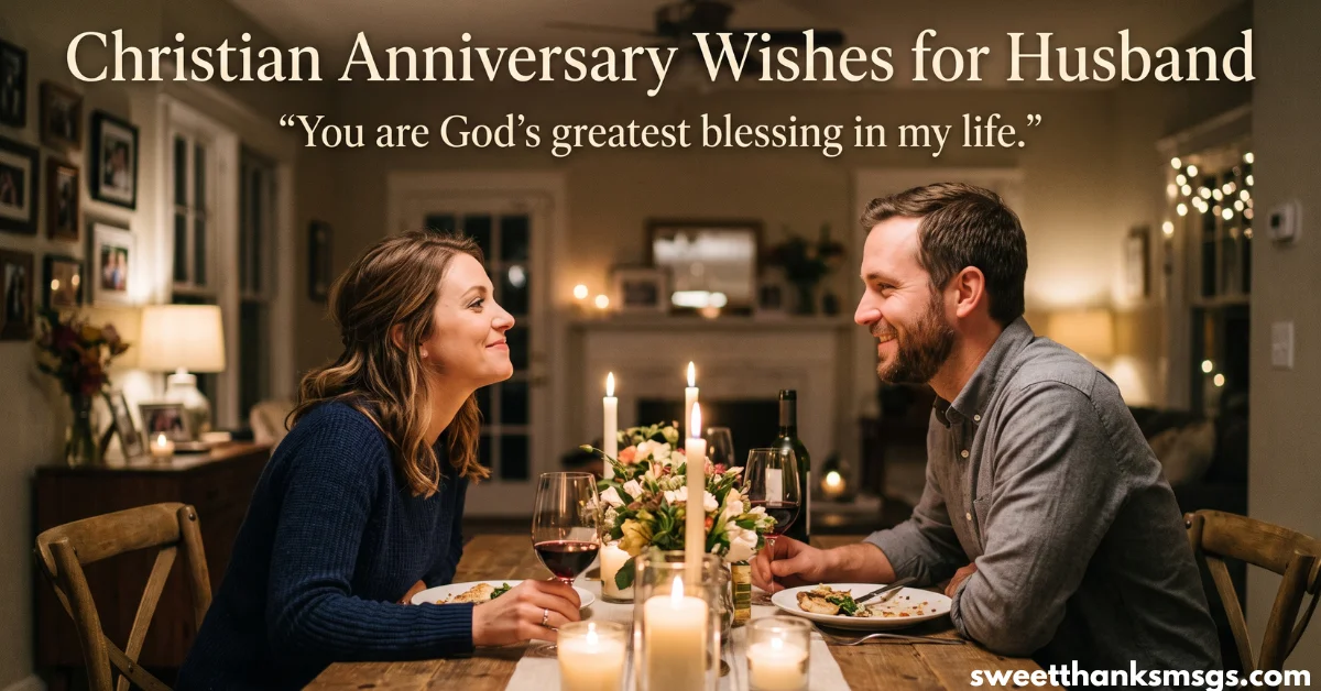 5. Christian Anniversary Wishes for Husband