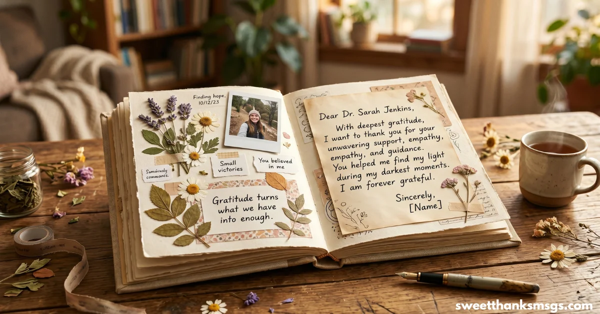 Emotional Appreciation Messages for Exceptional Therapists