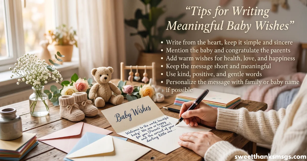 20 Beautiful Newborn Baby Wishes Full of Love Tips for Writing Meaningful Baby Wishes