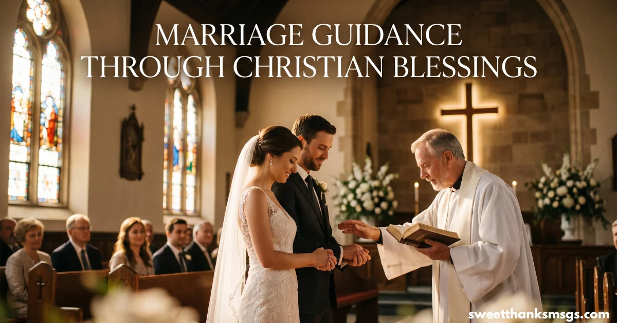 Marriage Guidance Through Christian Blessings