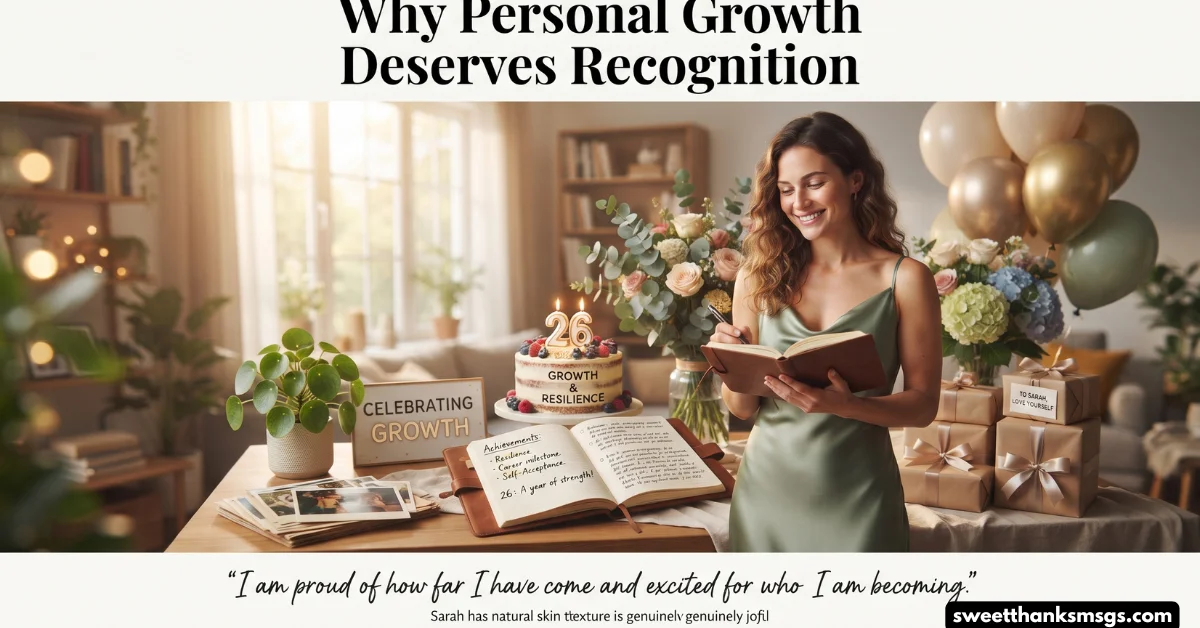 Why Personal Growth Deserves Recognition