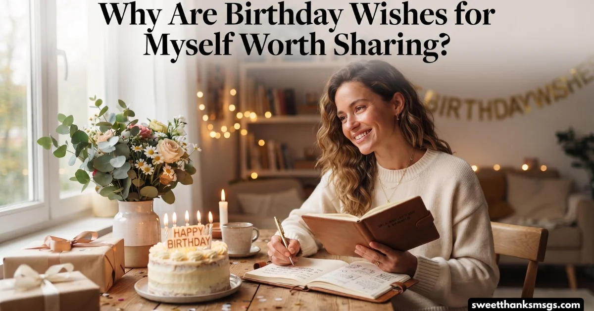 Why Are Birthday Wishes for Myself Worth Sharing?