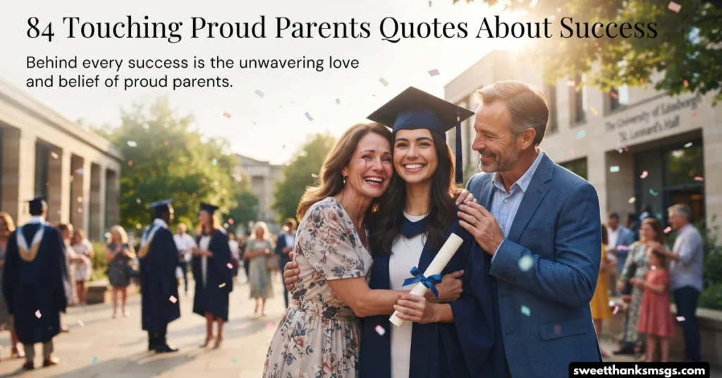 84 Touching Proud Parents Quotes About Success