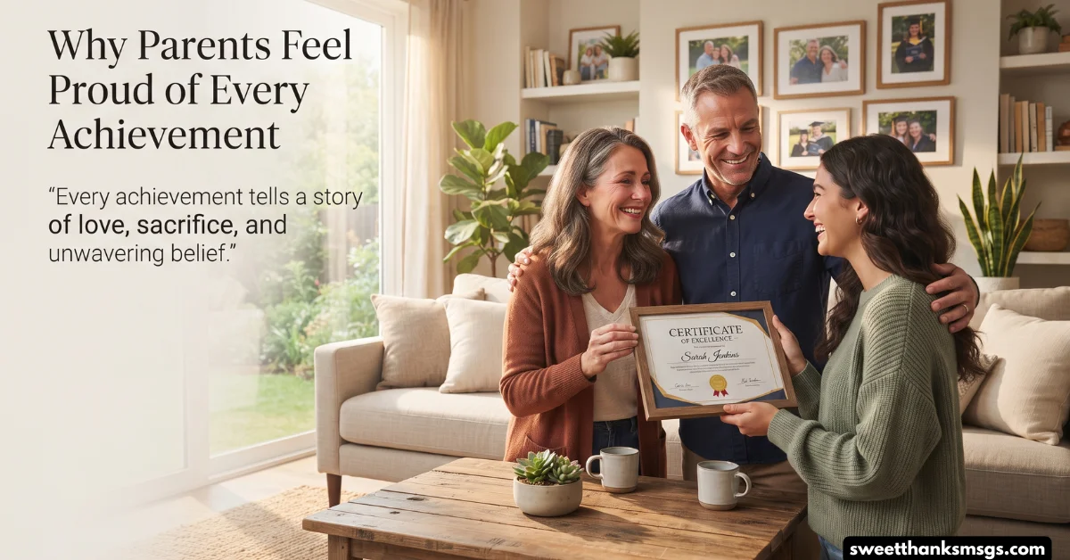 Why Parents Feel Proud of Every Achievement