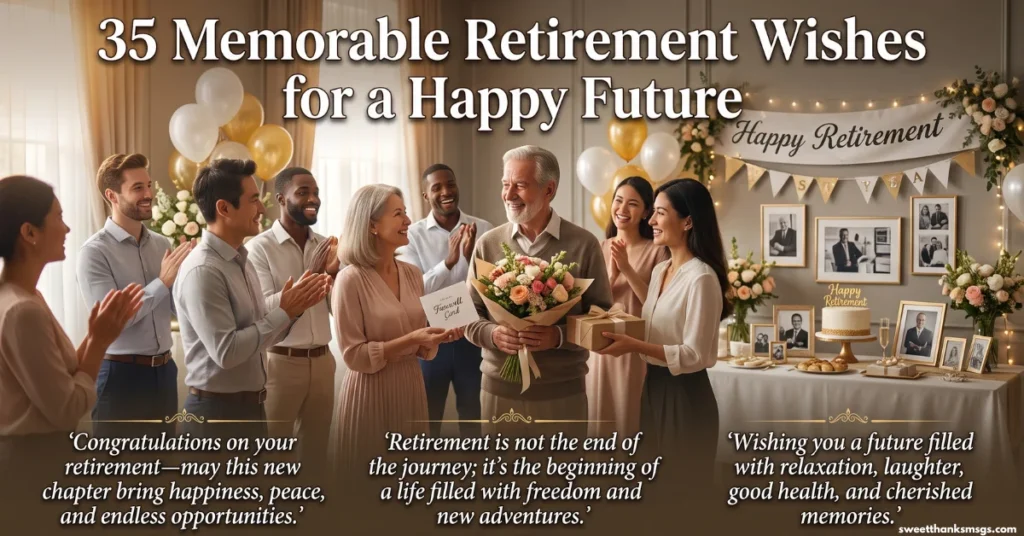 35 Memorable Retirement Wishes for a Happy Future 35 Memorable Retirement Wishes for a Happy Future