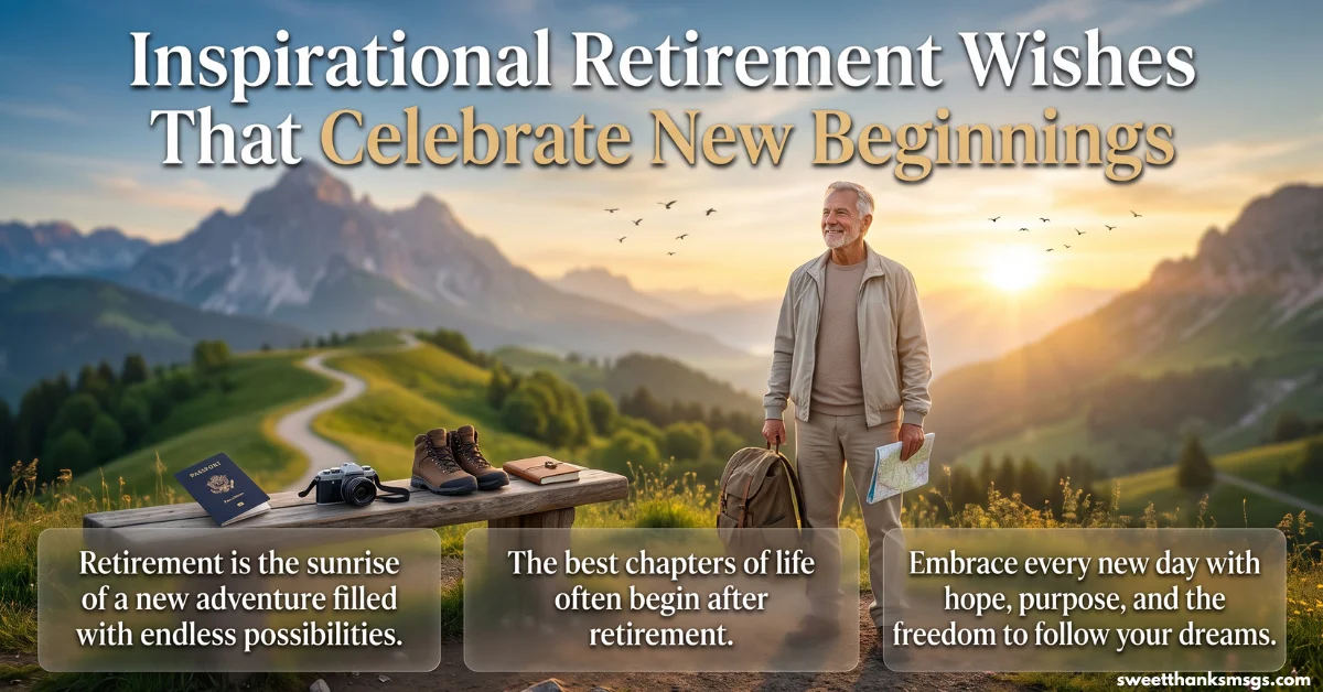 Inspirational Retirement Wishes That Celebrate New Beginnings
