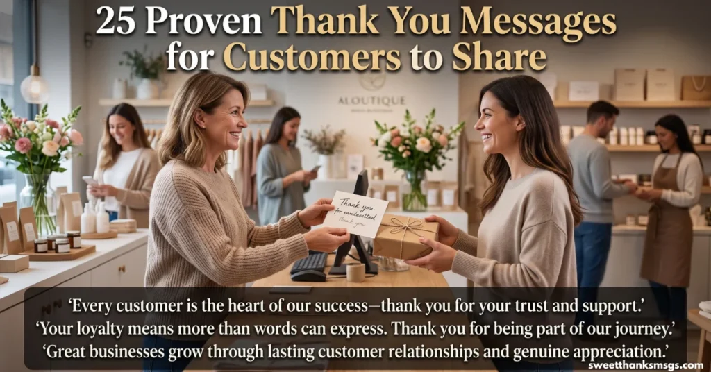 25 Proven Thank You Messages for Customers to Share 25 Proven Thank You Messages for Customers to Share
