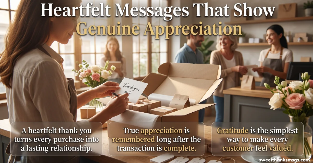 25 Proven Thank You Messages for Customers to Share Heartfelt Messages That Show Genuine Appreciation