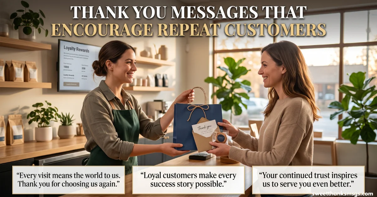 25 Proven Thank You Messages for Customers to Share Thank You Messages That Encourage Repeat Customers