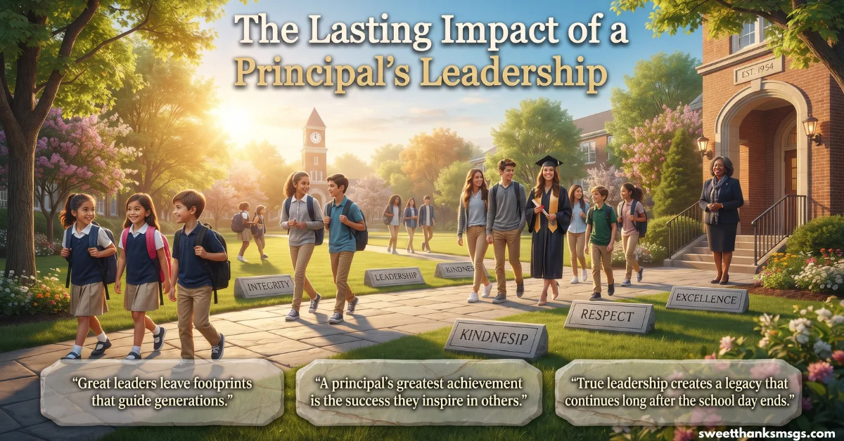 The Lasting Impact of a Principal's Leadership