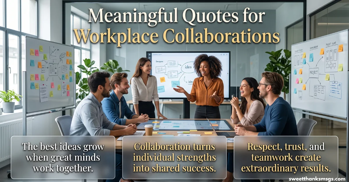 90 Thank You for Partnership Quotes for Strong Teams Meaningful Quotes for Workplace Collaborations