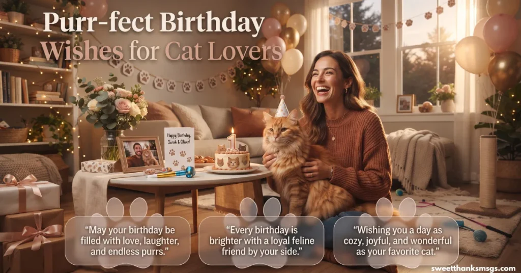 Purr-fect Birthday Wishes for Cat Lovers Purr-fect Birthday Wishes for Cat Lovers
