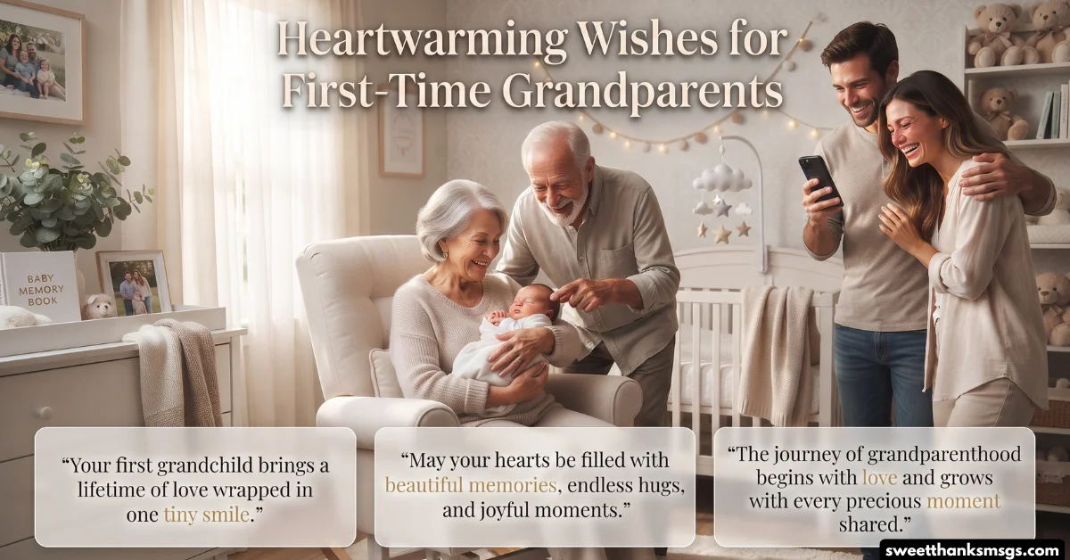 Heartfelt Wishes for New Grandparents to Share Heartwarming Wishes for First-Time Grandparents