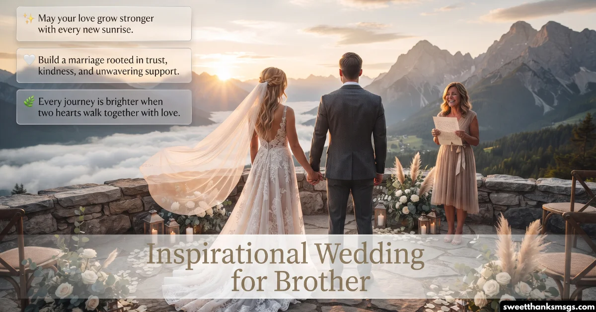 100 Wedding Messages for Brother Full of Love and Joy Inspirational Wedding Messages for Brother