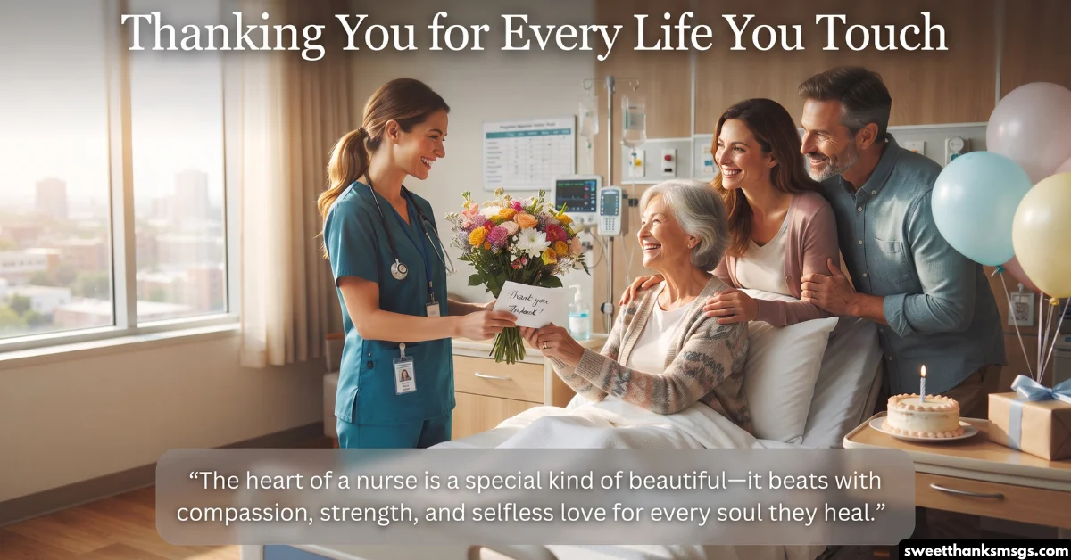 Thanking You for Every Life You Touch