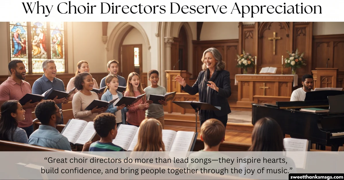 Why Choir Directors Deserve Appreciation