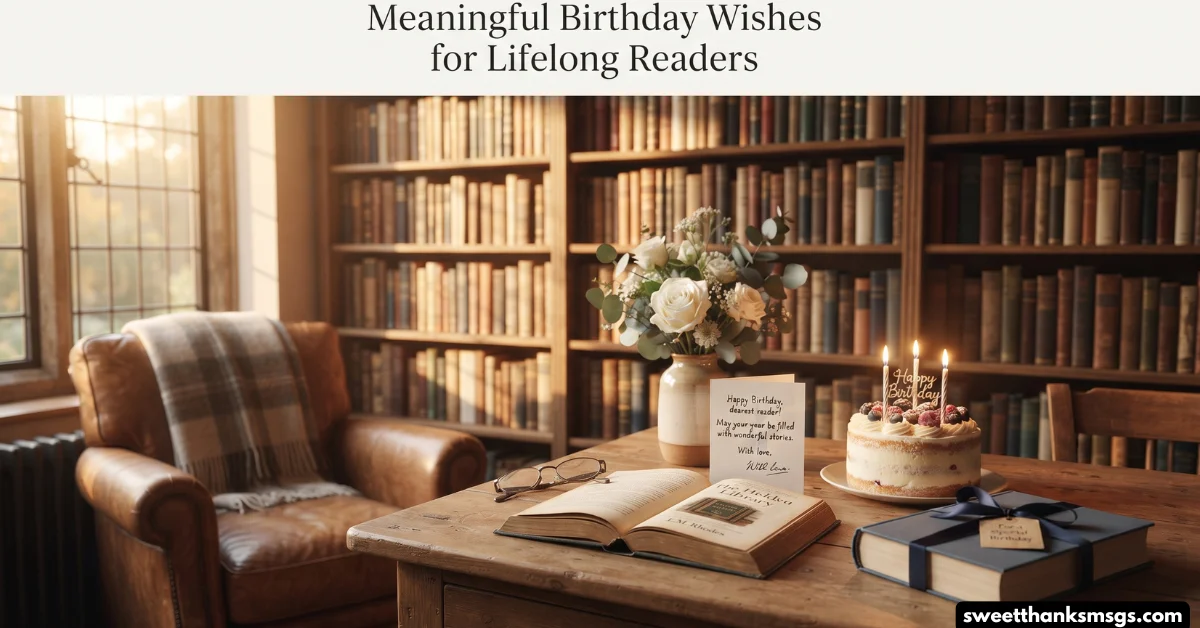 Meaningful Birthday Wishes for Lifelong Readers