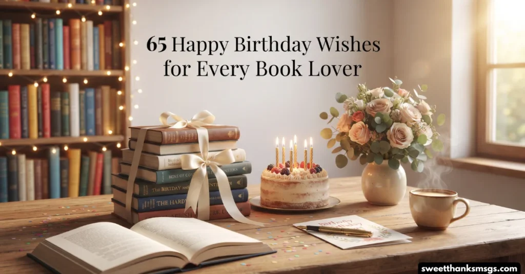 65 Happy Birthday Wishes for Every Book Lover